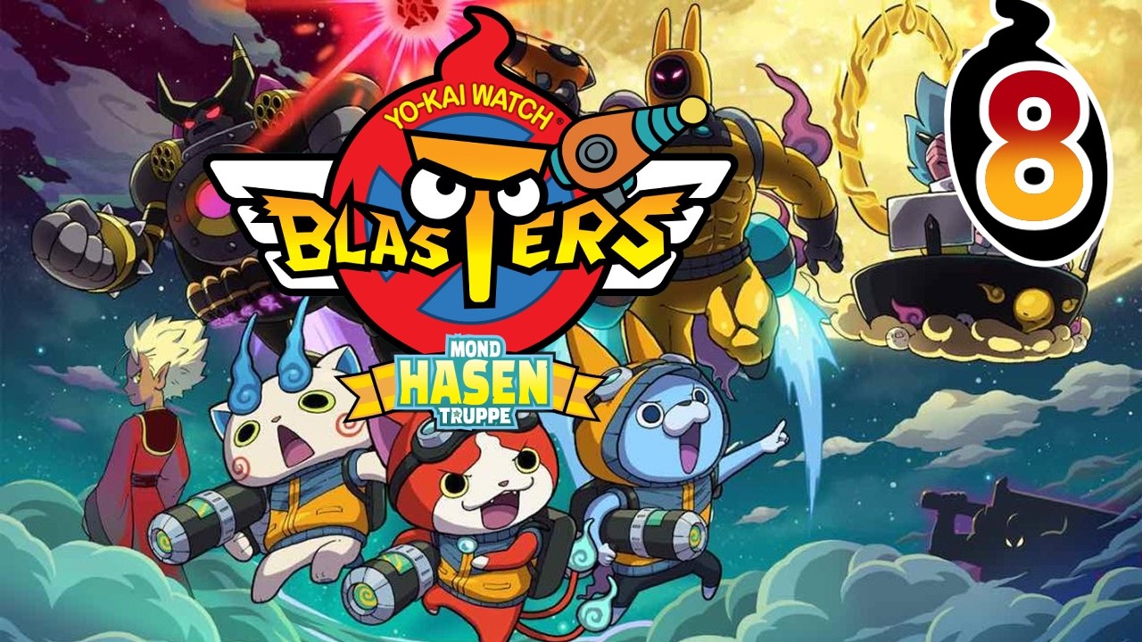Stream-Let's Play! |  Yo-Kai Watch Blasters: Mondhasen-Truppe | Folge 8