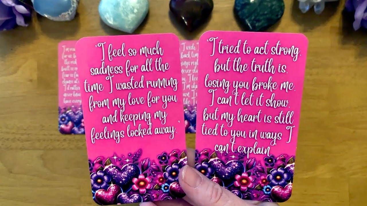 THEY'RE DONE PRETENDING THAT THEY DON'T WANT YOU & ARE DOING FINE WITHOUT YOU 😲 (LOVE TAROT READING)