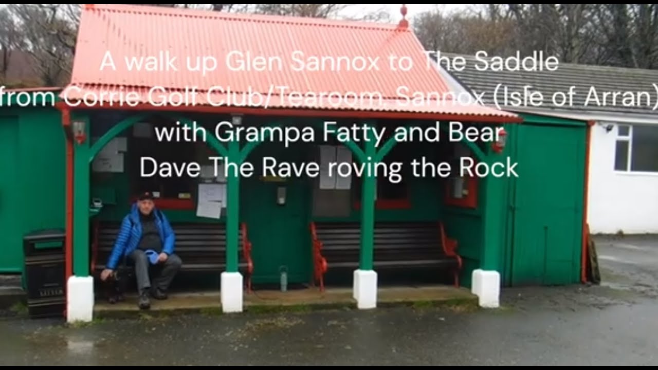 Glen Sannox walk to Saddle Isle of Arran@davetheraverovingtherock
