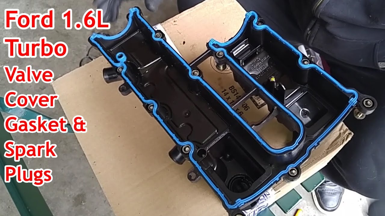 Замена прокладки клапанной крышки и свечей зажигания Ford Escape 1.6L Turbo — Fusion, Fiesta, S80...