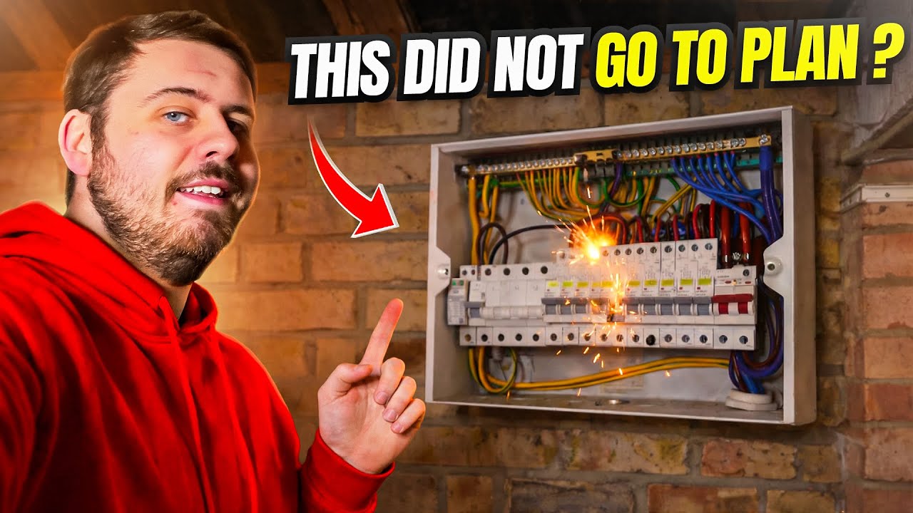 When the fuseboard change doesn't go to plan!