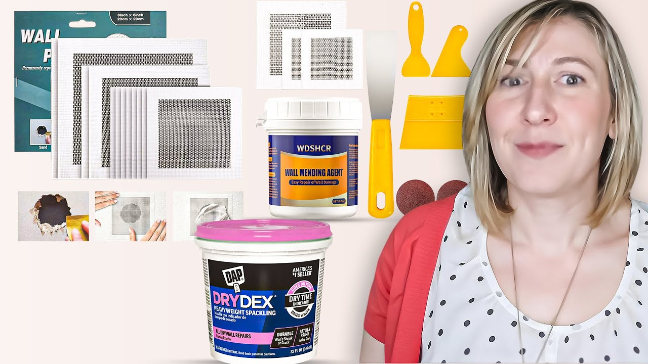 Fix Holes Like a Pro! 3 BEST Drywall Patch Kit