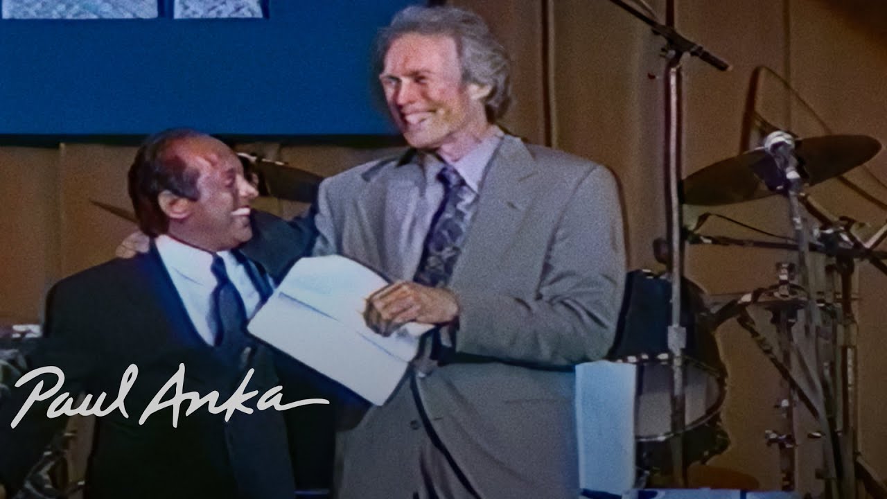 Paul Anka & Clint Eastwood - My Way (Flood Relief, June 26, 1995)