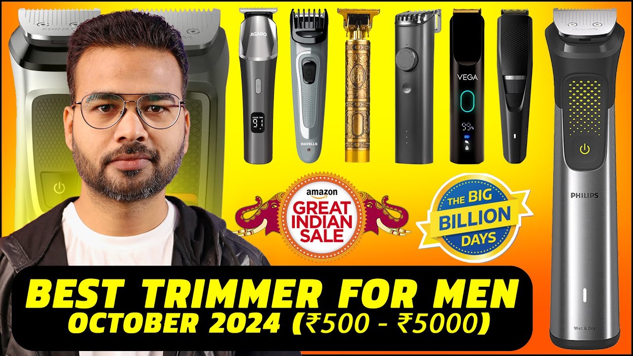 Best Deals on Trimmers and Laptop | Amazon Great India Sale & Flipkart Big Billion Days Offer 2024