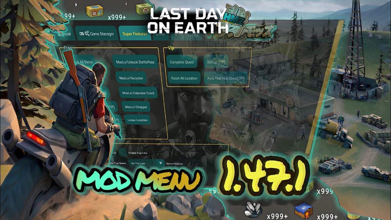 MOD MENU HMZ 1.47.1 | LAST DAY ON EARTH: SURVIVAL