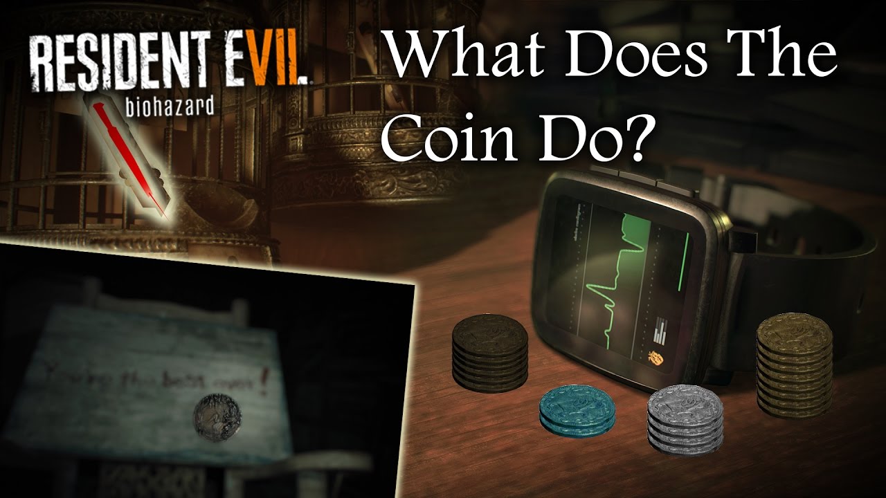 RESIDENT EVIL 7 | What Does The Coin Do? | Buying Upgrades In RE7
