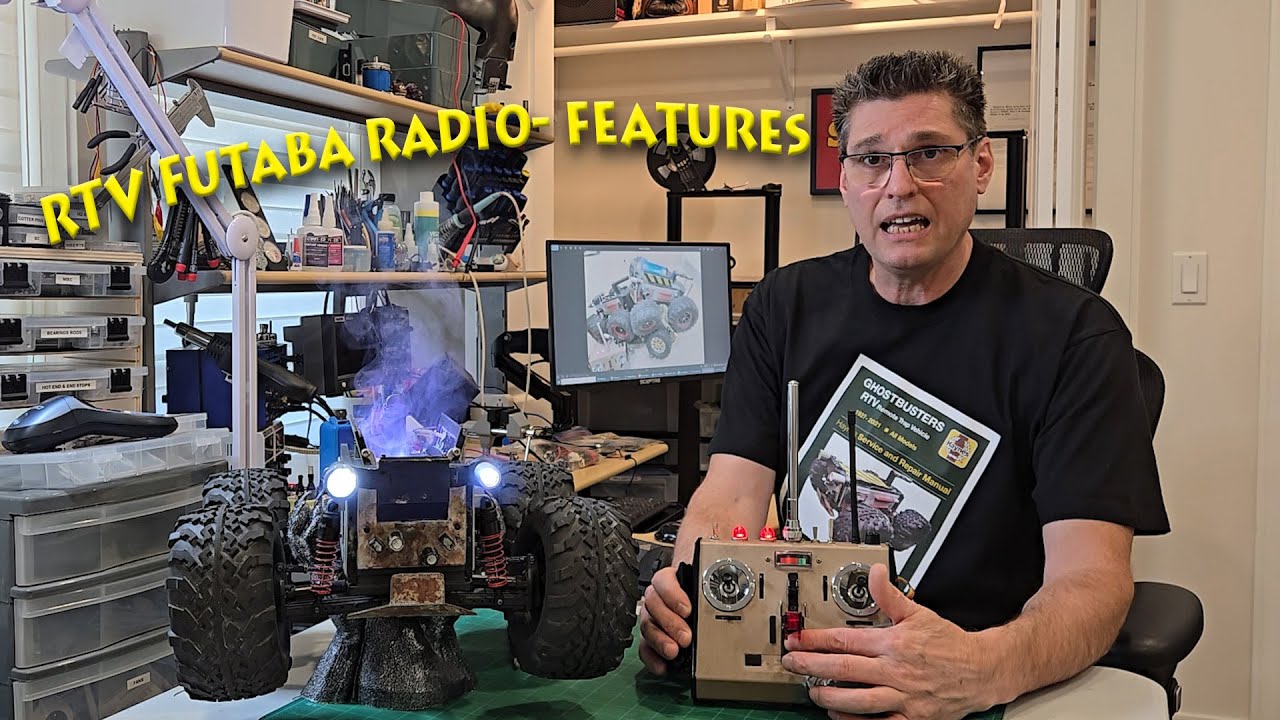 Man Cave Puzzles -Ghostbusters RTV - Futaba Radio features explained