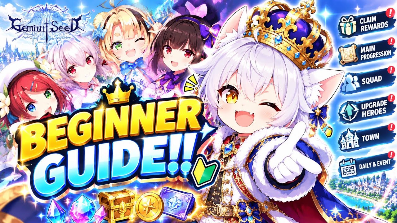 GEMINI SEED BEGINNER GUIDE!! | WHAT TO DO FIRST??