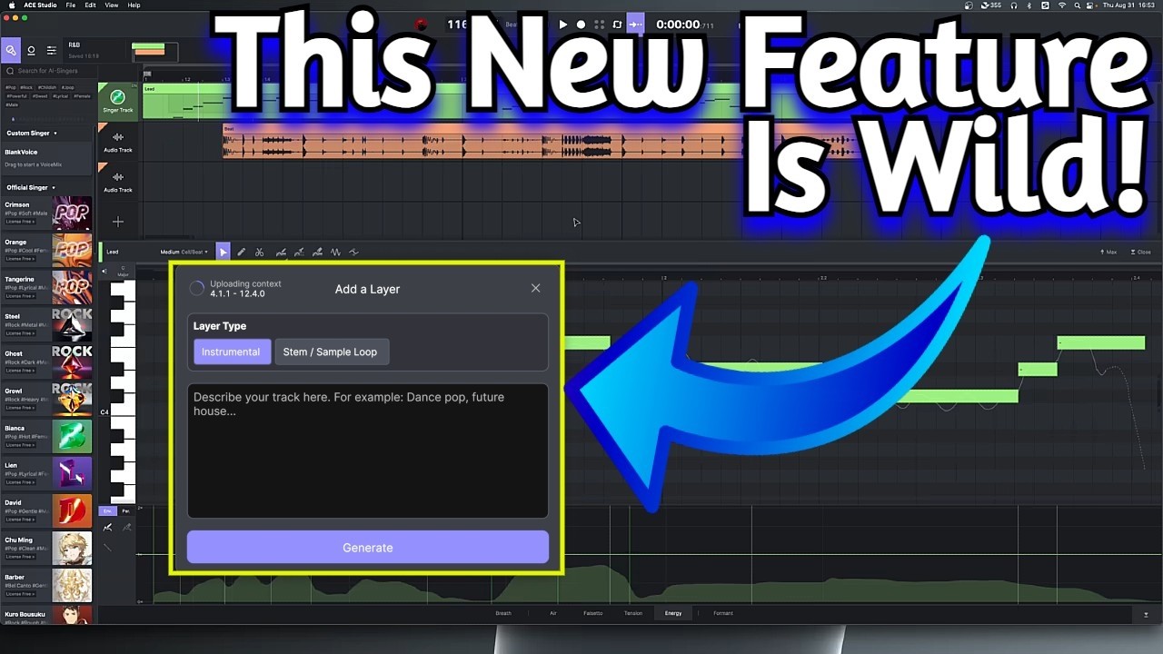 This New Feature In Ace Studio 2.0 Ai Daw Is Mind Blowing!