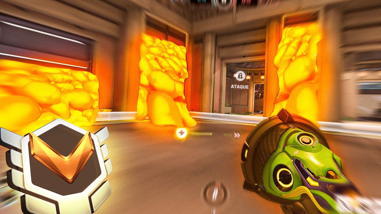 ¡¿LA PARED ES LAVA?! COMENTANDO BRONCES #5 EN OVERWATCH 2