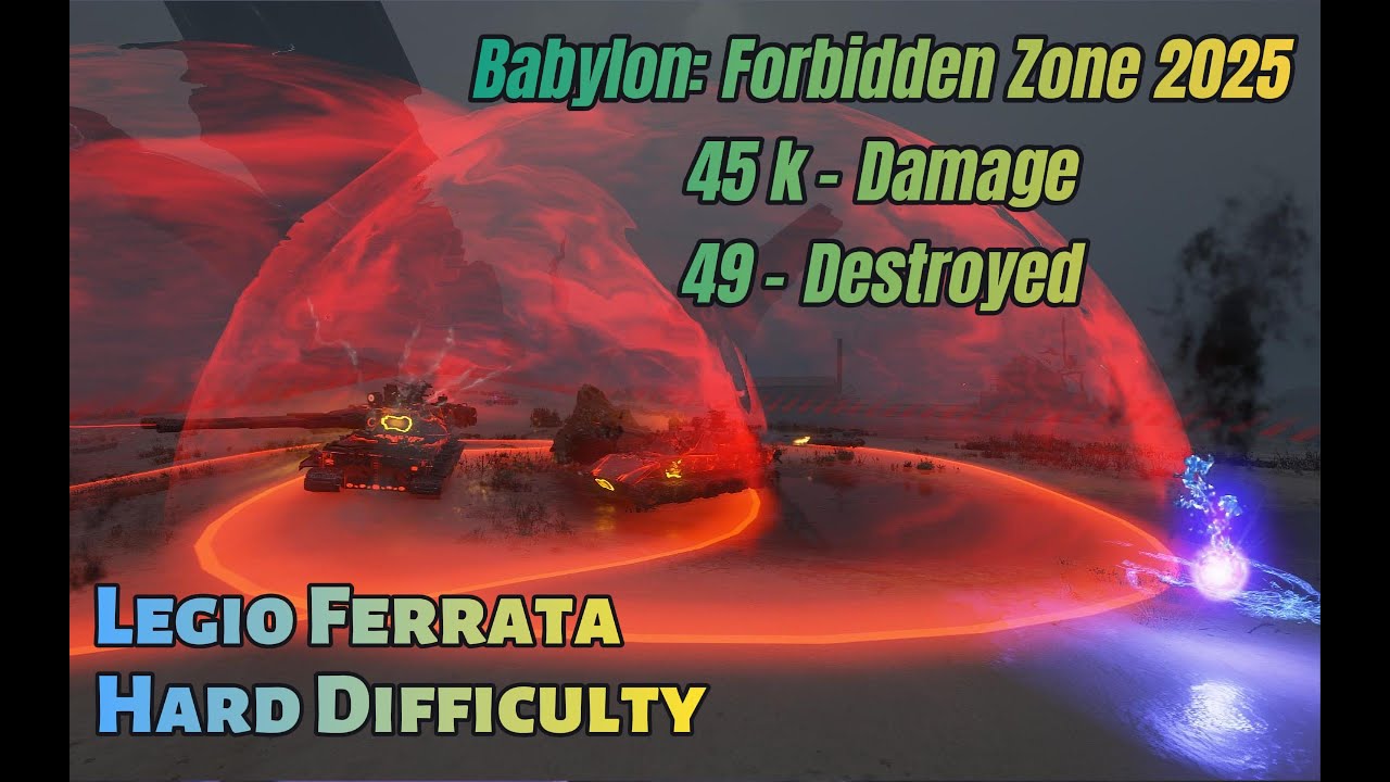 Defeating The Twins || Babylon: Forbidden Zone 2025 Hard || World of Tanks Mirny-13