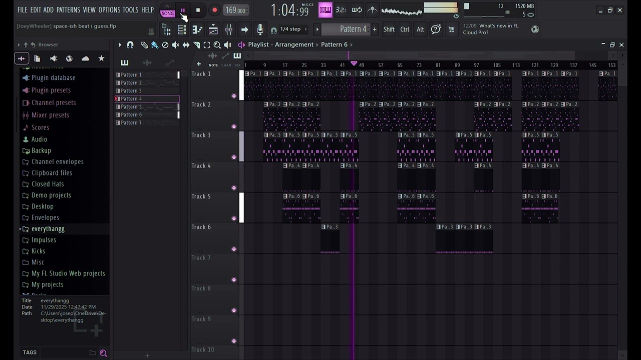 Space-ish beat i guess