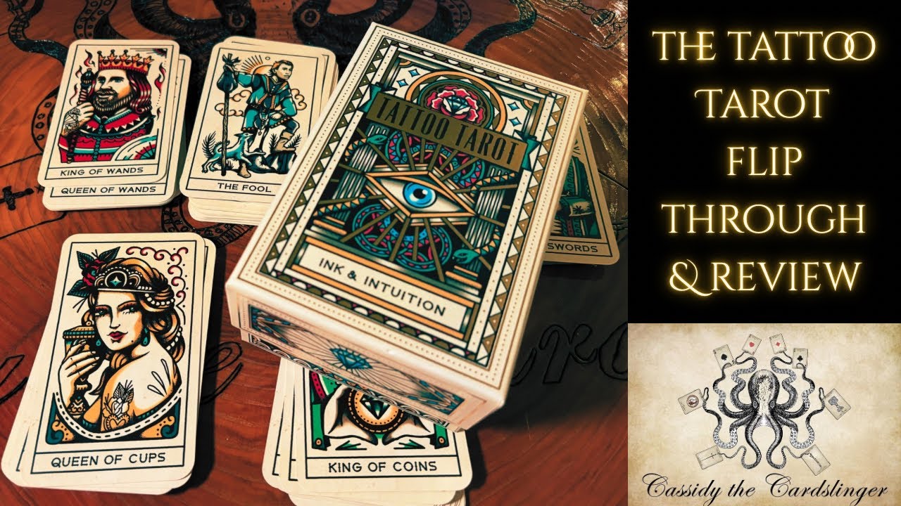 The Tattoo Tarot Flip Through & Quick Review with Cassidy the Cardslinger 