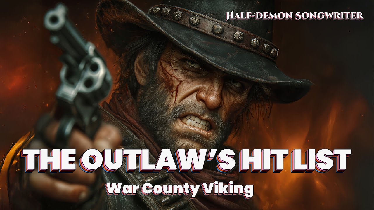 Half-Demon Songwriter - The Outlaw Hit List | A Dark Country Saga #DarkCountry #vikings 