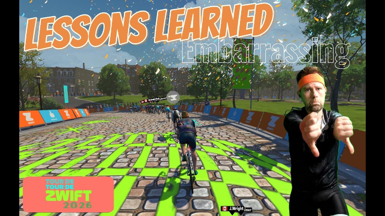 Stage 6 | Tour de Zwift 2026 | Richmond Rollercoaster | Cooked...dropped.....embarrassed.
