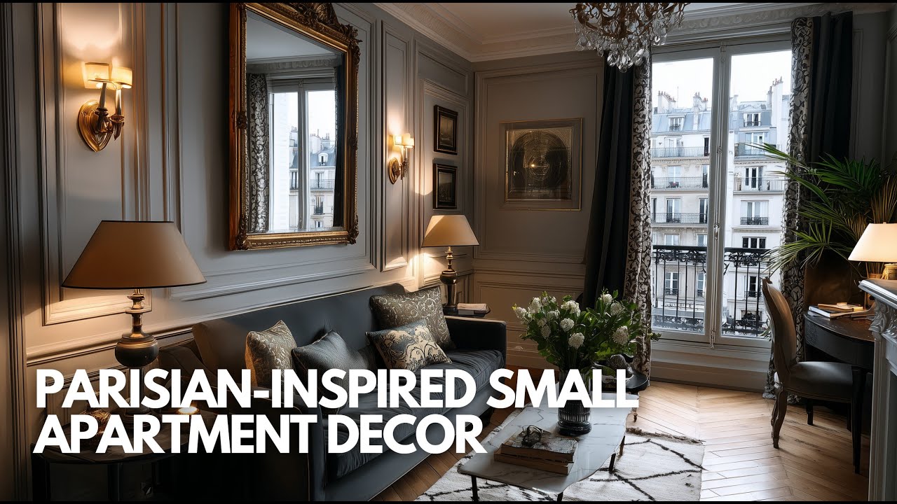 Parisian Inspired Small Apartment Decor That Makes Small Spaces Feel Grand