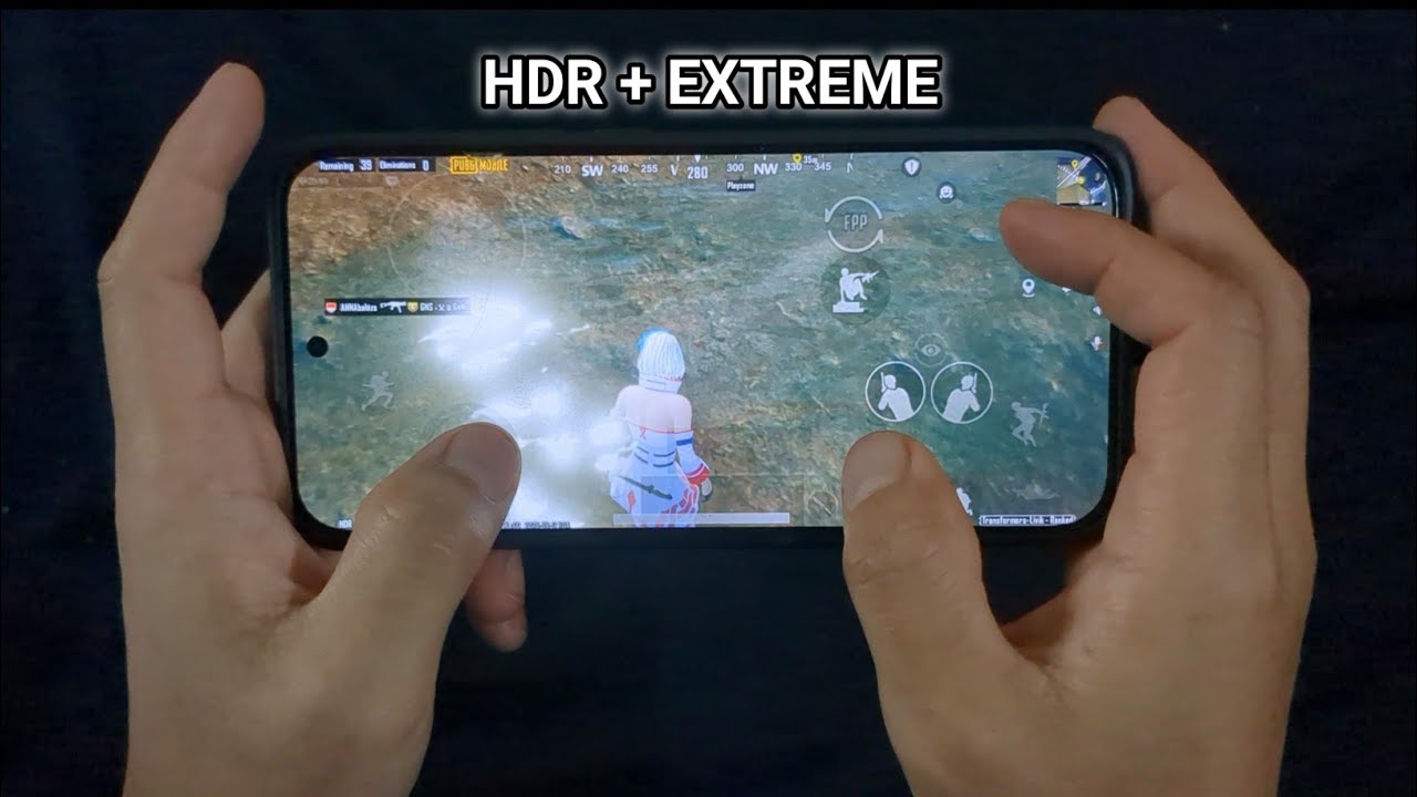 POCO F7 PUBG TEST HDR + EXTREME HANDCAM 