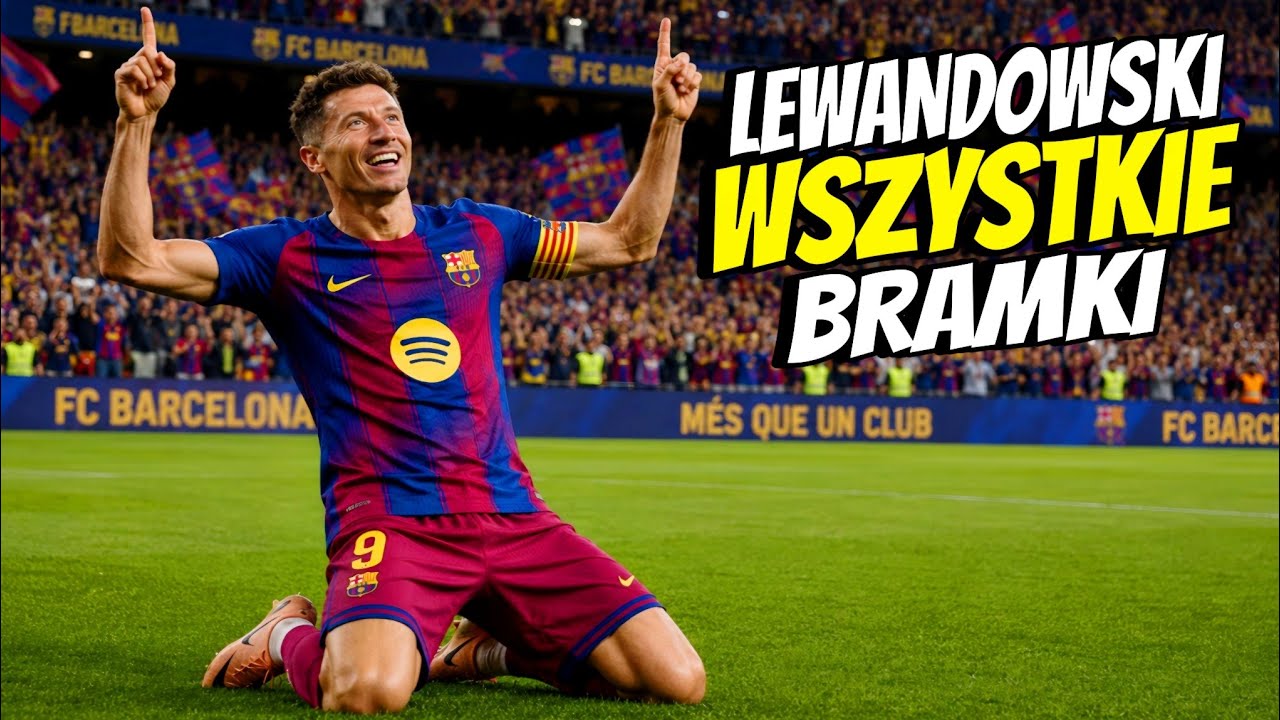 ROBERT LEWANDOWSKI WSZYSTKIE BRAMKI SEZONU 25/26 🇵🇱