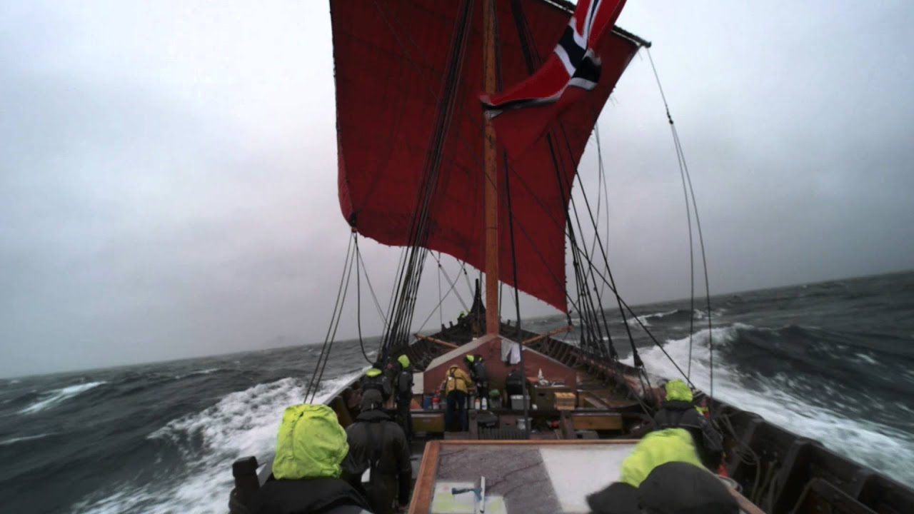 The Real Vessel from Nolan's The Odyssey: Sailing the Unpredictable North Sea