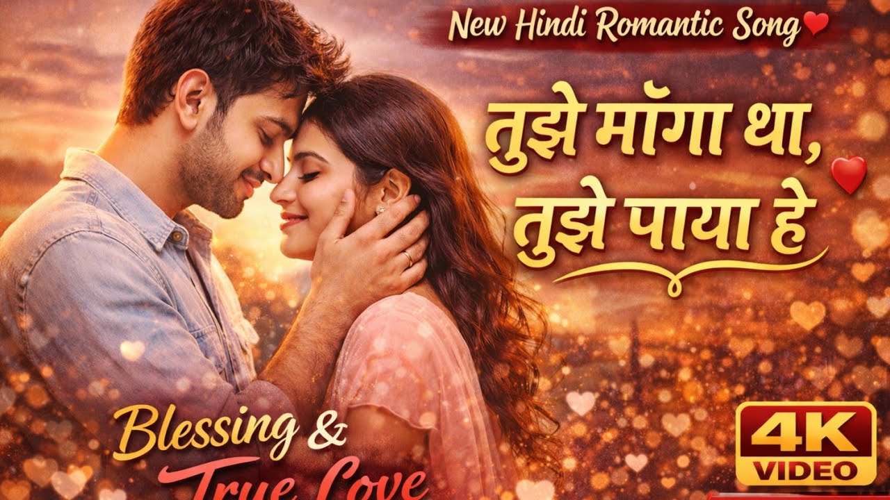 तुझे माँगा था, तुझे पाया है ❤️ | Heartfelt AI Romantic Song 🌹|