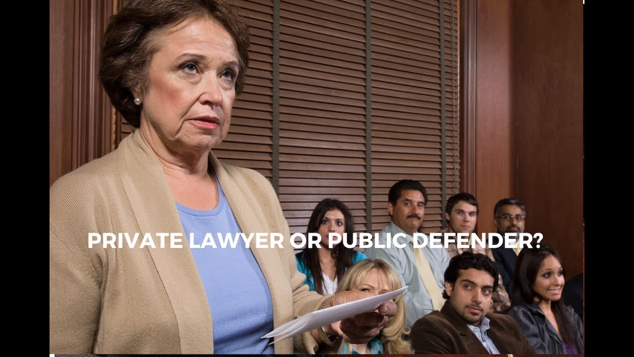 Private Lawyers Versus Public Defenders
