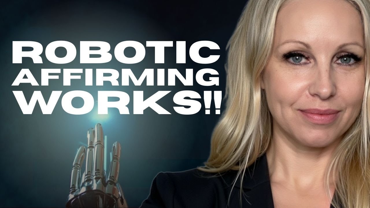 How To Manifest Using ROBOTIC AFFIRMING. YES! It Definitely Works!