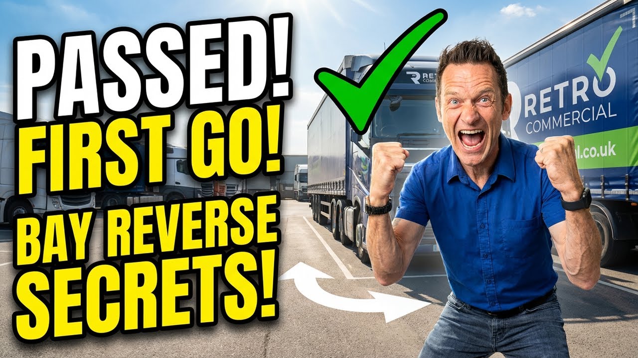 Nail Your First Job Assessment: Ace the Bay Reverse & Impress as a New Class 1 HGV Driver!