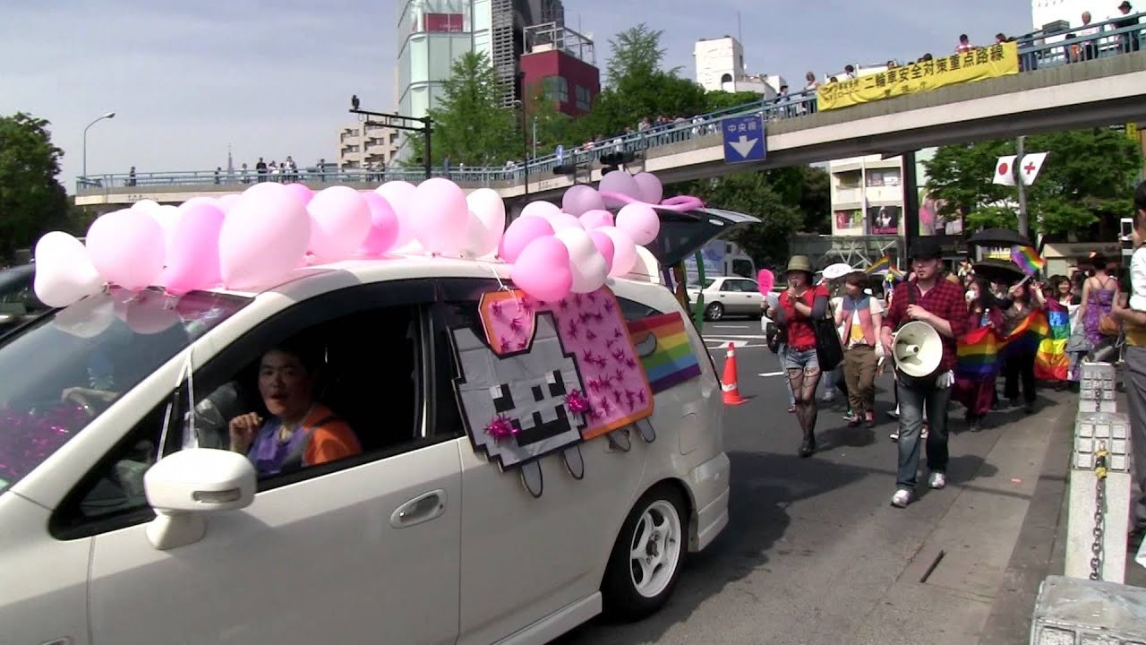 Nyan Cat at Tokyo Rainbow Pride Parade