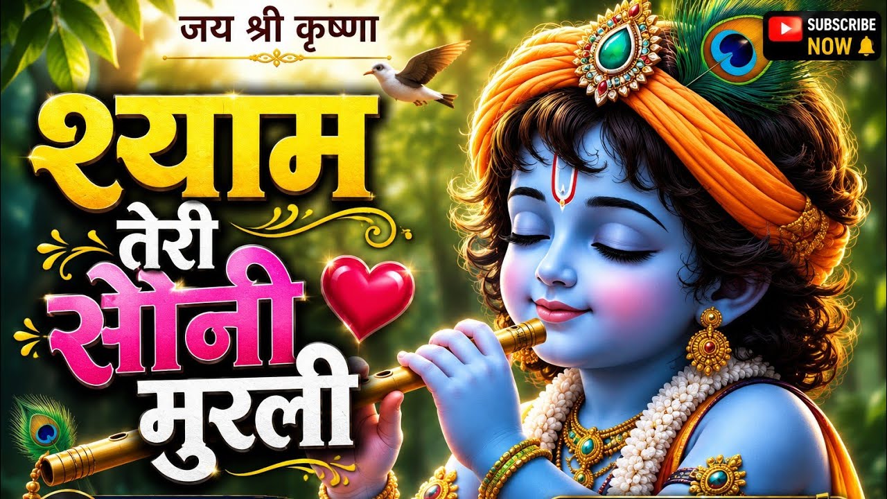 श्याम तेरी सोनी मुरली | New Krishna Bhajan 2025 | Singer Laxman Singh
