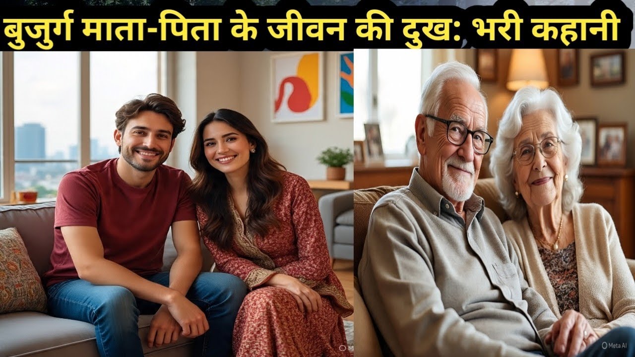 कैसे बुजुर्ग माता-पिता ने अपना बुढ़ापे का जीवन दुख: और कष्टो में बिताया ।।
