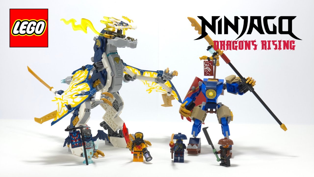 LEGO Ninjago Dragons Rising Rogue's Mech Dragon Rider - LEGO Speed Build