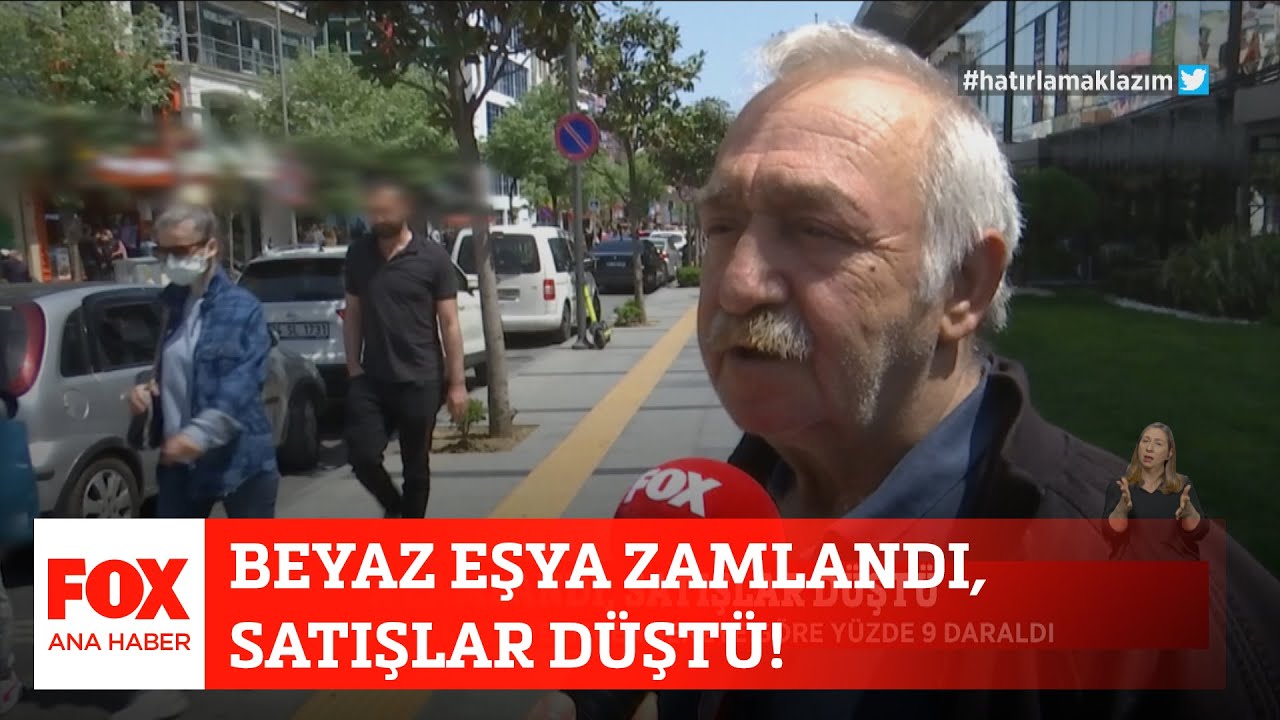 Beyaz eşya zamlandı, satışlar düştü! 29 Nisan 2022 Selçuk Tepeli ile FOX Ana Haber