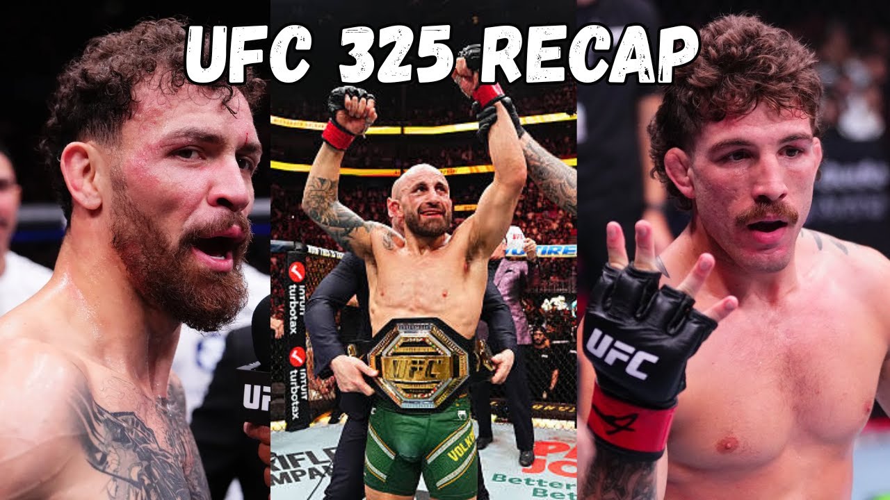 UFC 325 RECAP | Volkanovski vs Lopes 2