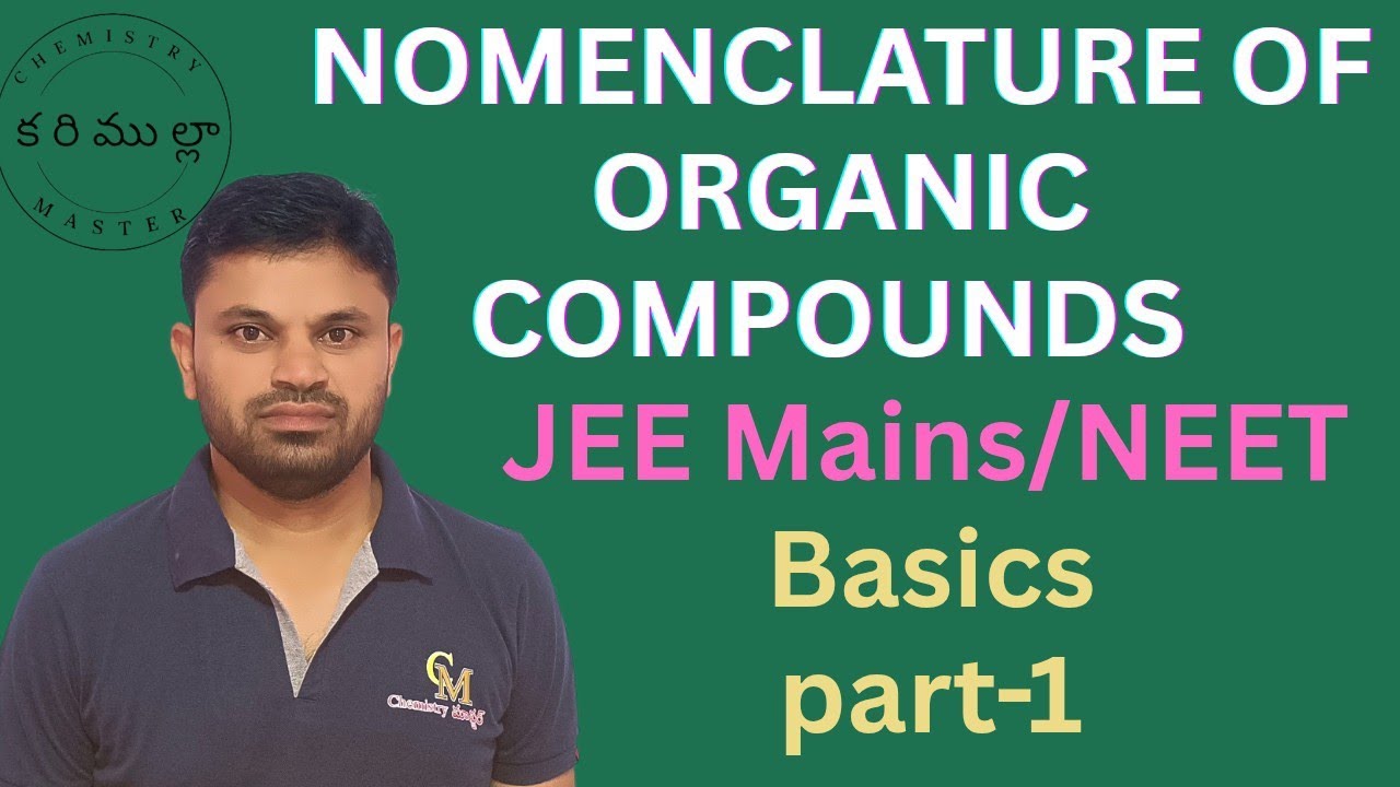 Nomenclature of Organic compounds introduction part-1 #chemistrymasterkarimulla 