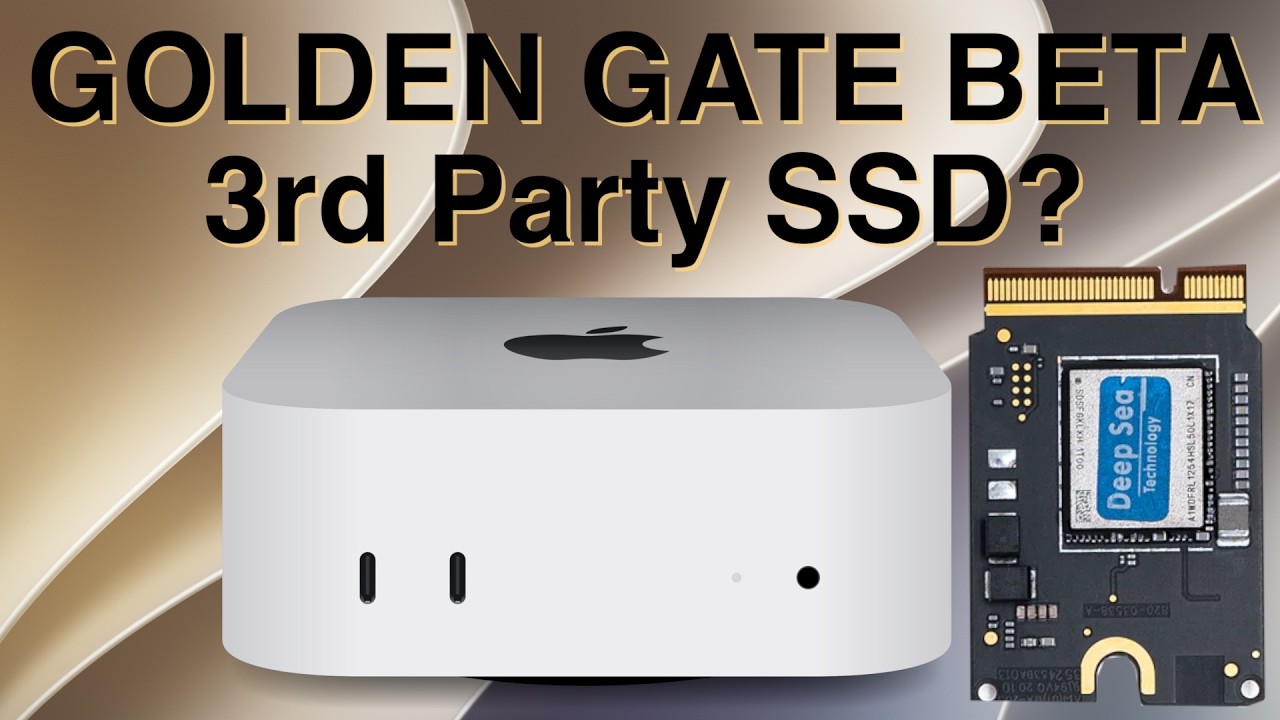 macOS 27 Golden Gate на прокачанном Mac Mini: диктовка наконец-то работает нормально?