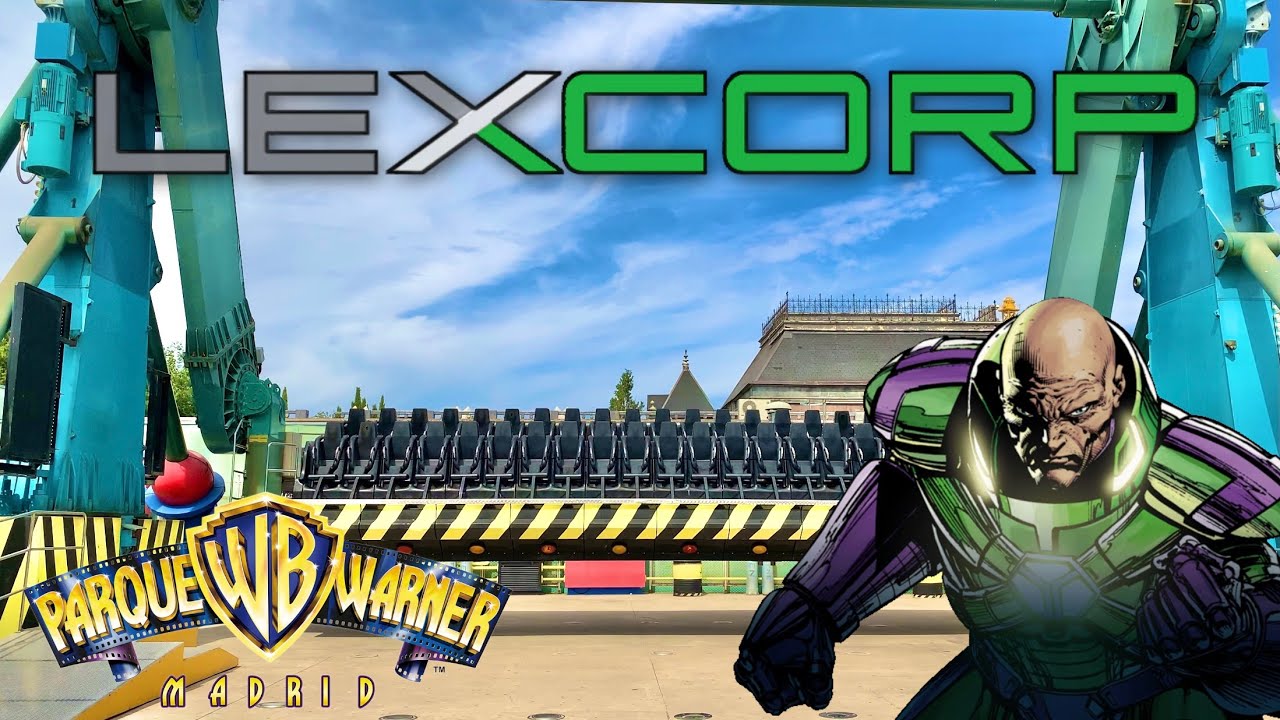[4K] CURIOSIDADES PARQUE WARNER - LEX LUTHOR