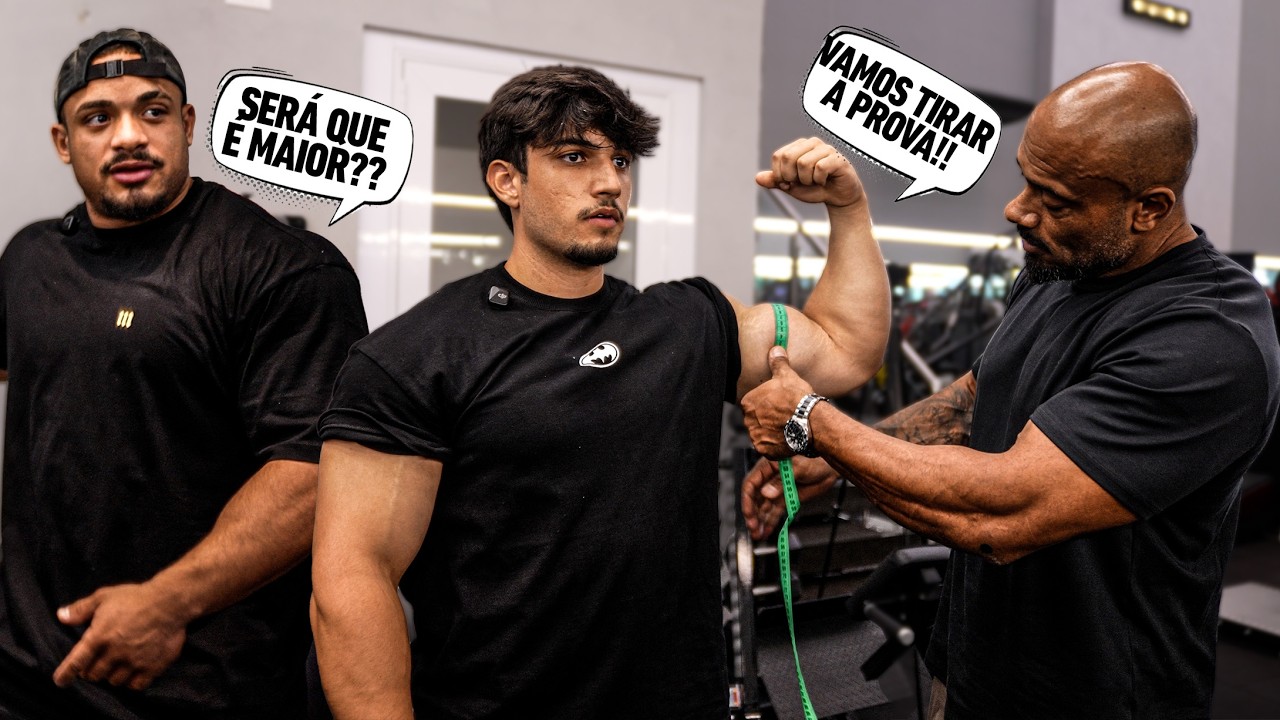 BALESTRIN TIROU AS MEDIDAS DO DUDUFIT - ELE É MAIOR DO QUE PARECE 😱!!!