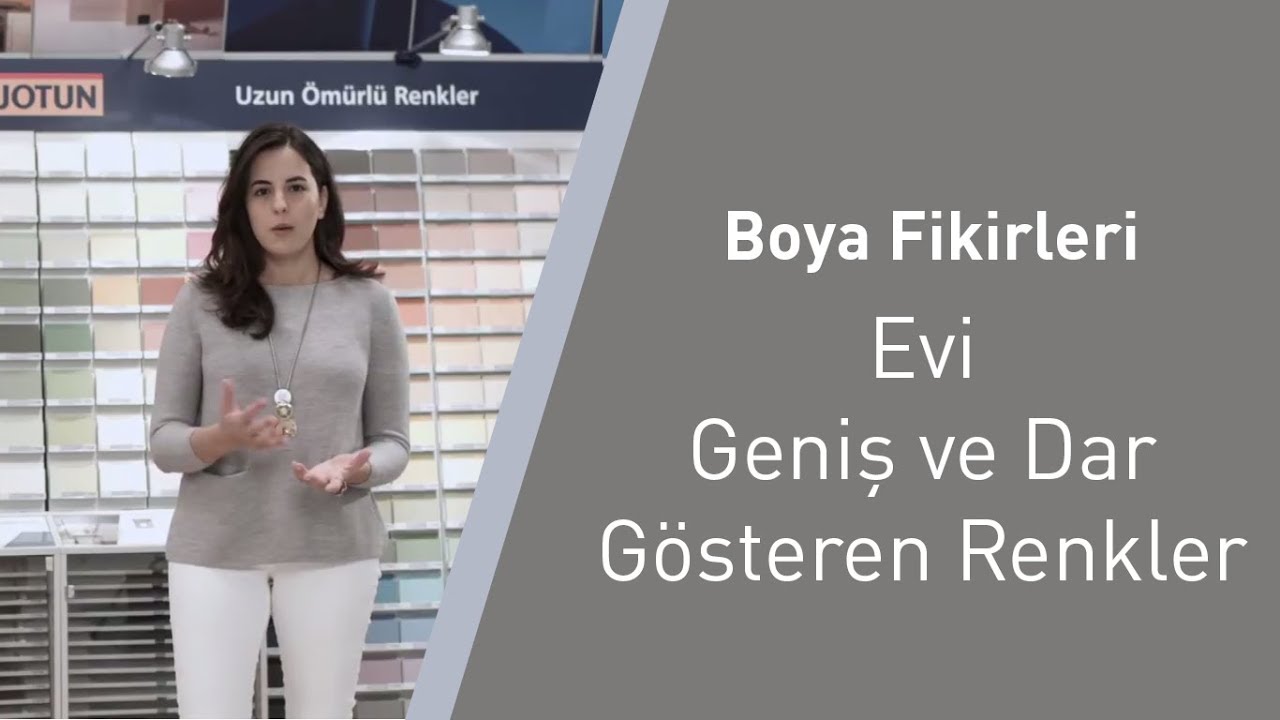 Boya Fikirleri: Evi Geniş ve Dar G&ouml;steren Renkler