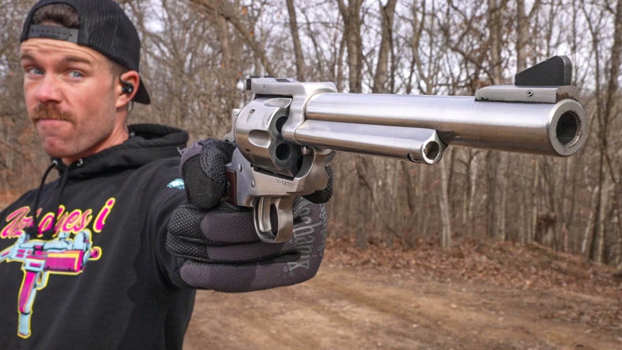 357 MAGNUM против ЧЕЛОВЕЧЕСКОЙ ГОЛОВЫ!! | Ковбойское оружие для самообороны???