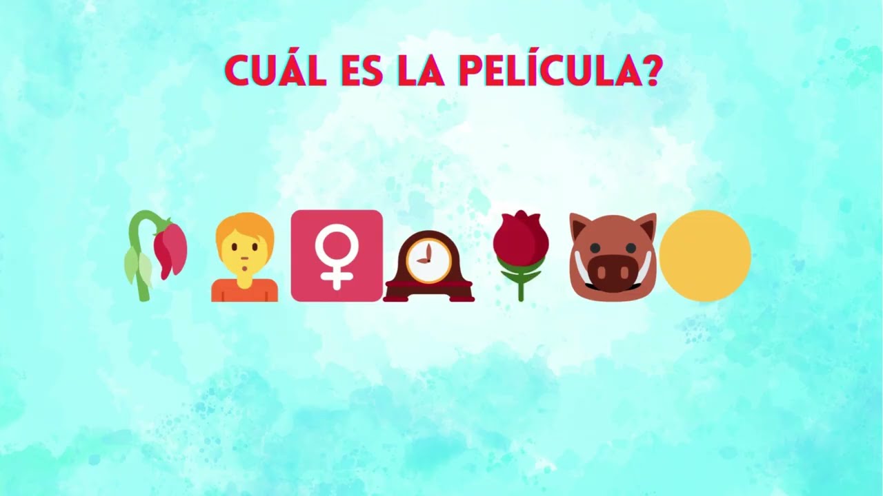 ADIVINA LA PELICULA DE DISNEY CON EMOJIS