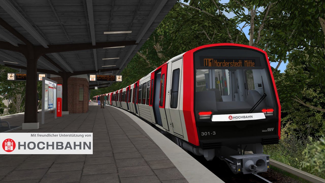 Train Simulator | U-Bahn Hamburg U1 | Preview