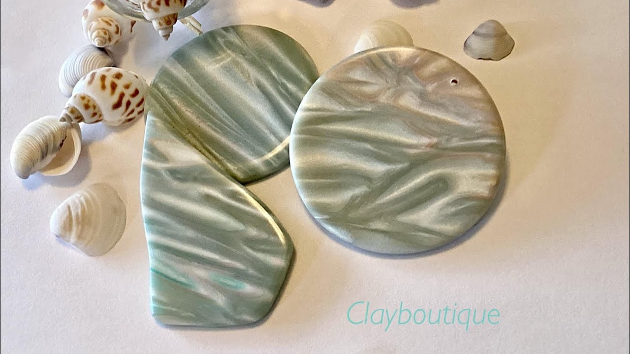 RESULTS for Polymer Clay Revised Mother of Pearl, plus bonus Ice Chippy Choppy, using Pardo!