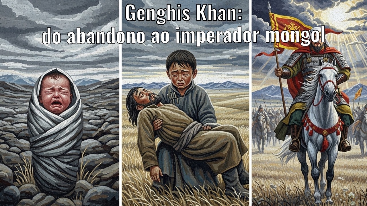 Do Abandono ao Império: A Vida Implacável de Genghis Khan