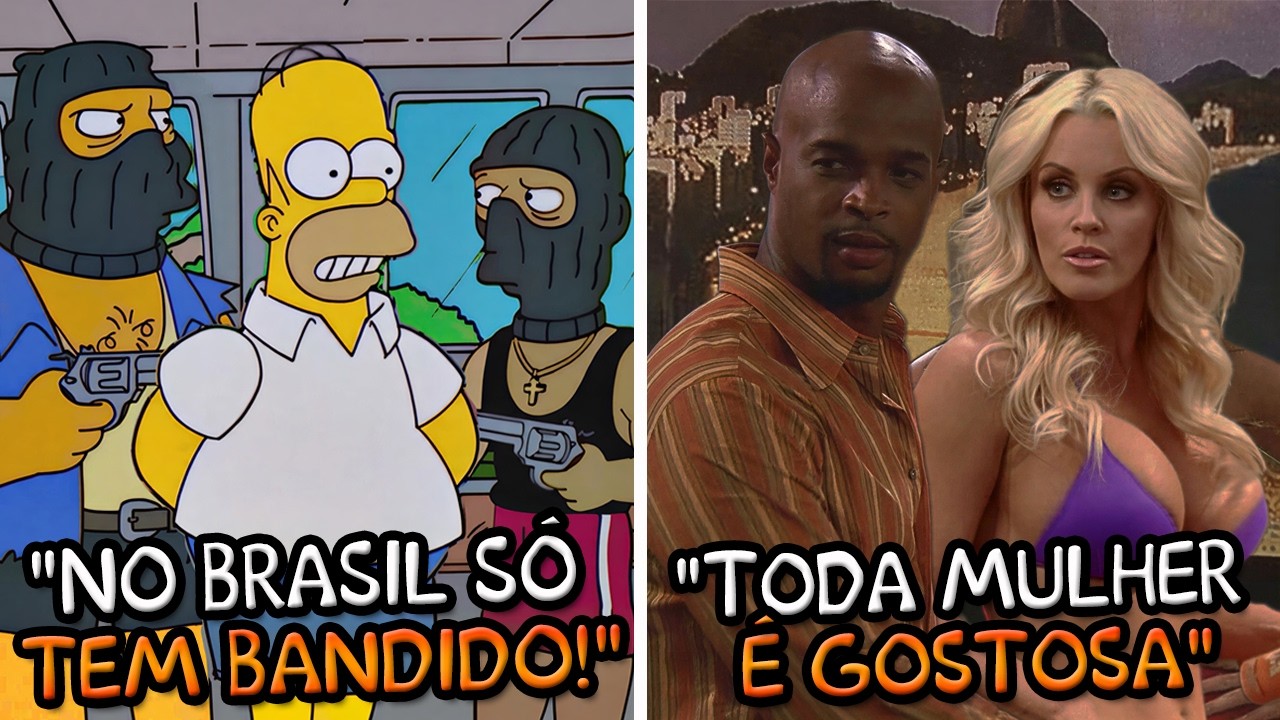 VEZES que o BRASIL apareceu na GRINGA 🇧🇷🤯