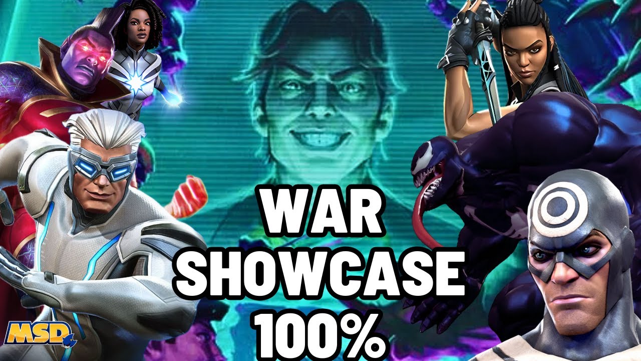 Arcade Games Alliance War Showcase Itemless | Left and Right Path 100% | Marvel Contest of Champions