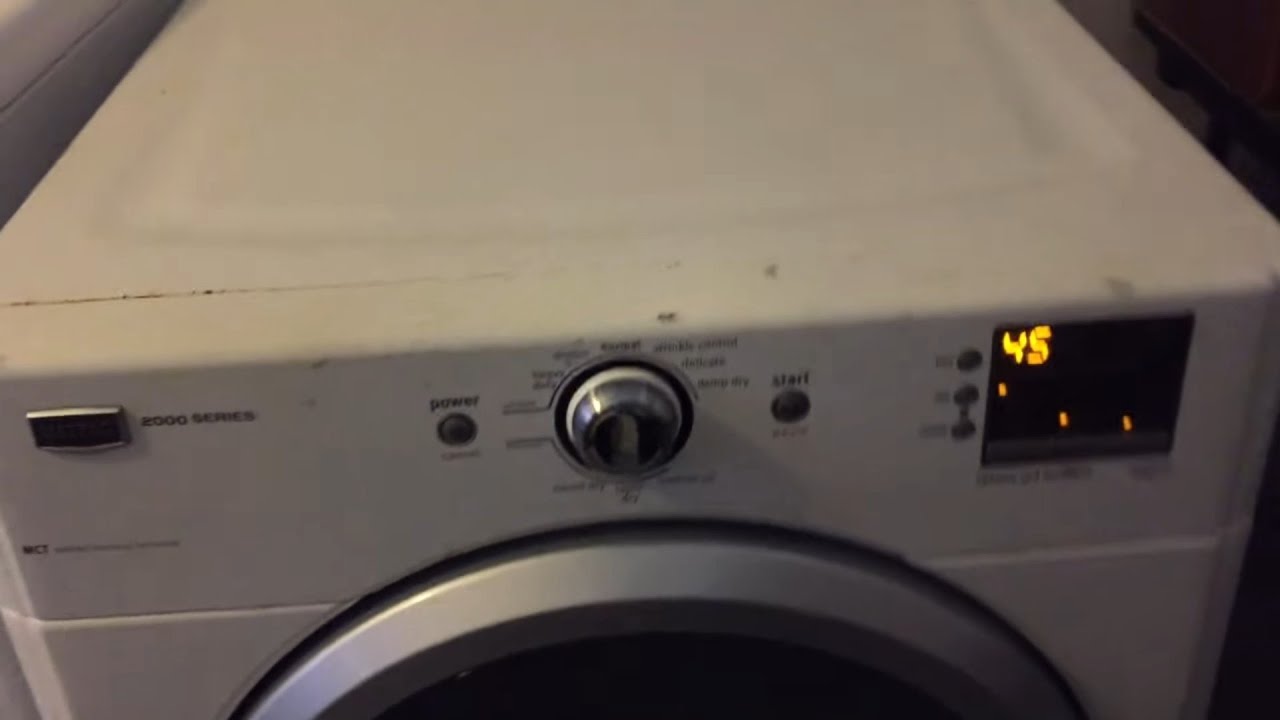 MAYTAG SECADORA ¿NO INICIA DAR VUELTA? DIGITAL 220vs