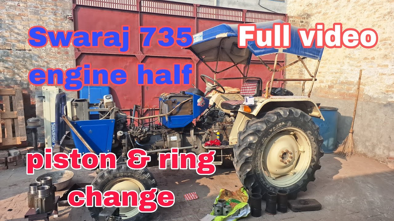 Swaraj 735 blow problem #swaraj #735 #newvideo #tractor