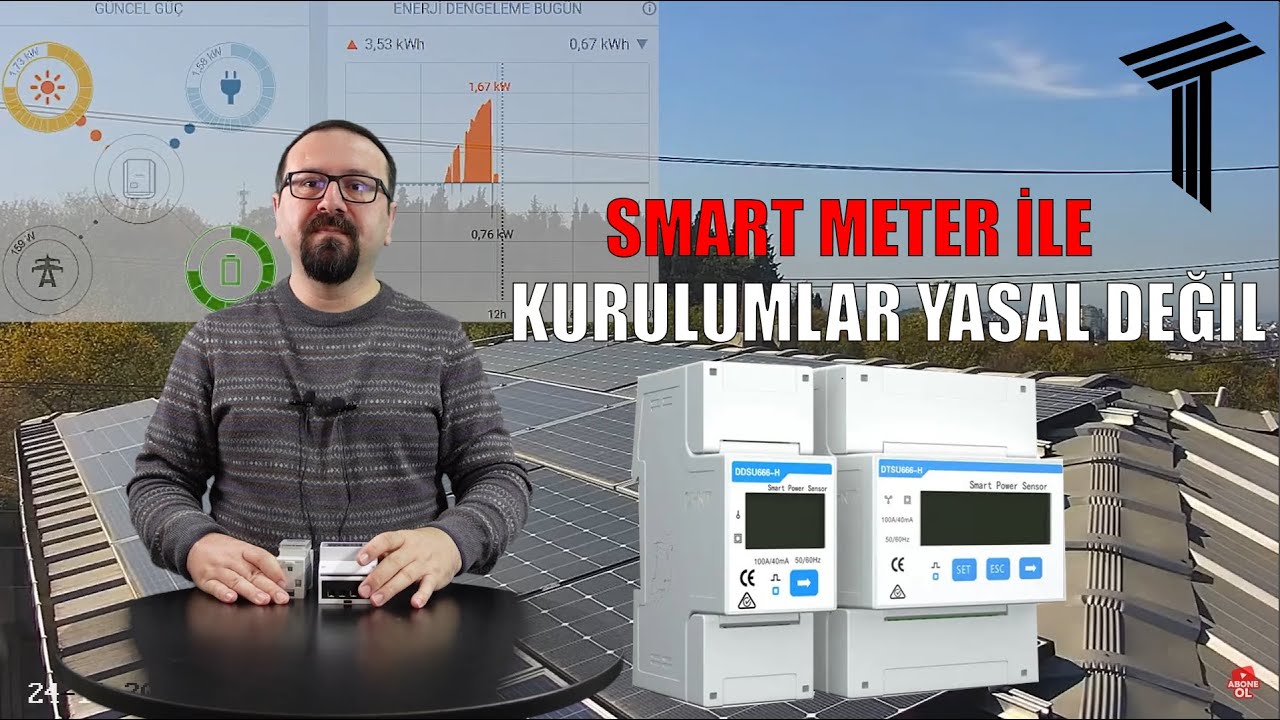Güneş enerjisi smart meter ile kurulumlar yasal değil // elektrik satmayacaksan izne gerek yok mu ?