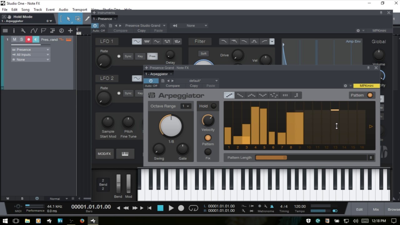 Learn Studio One 3 | The Arpeggiator