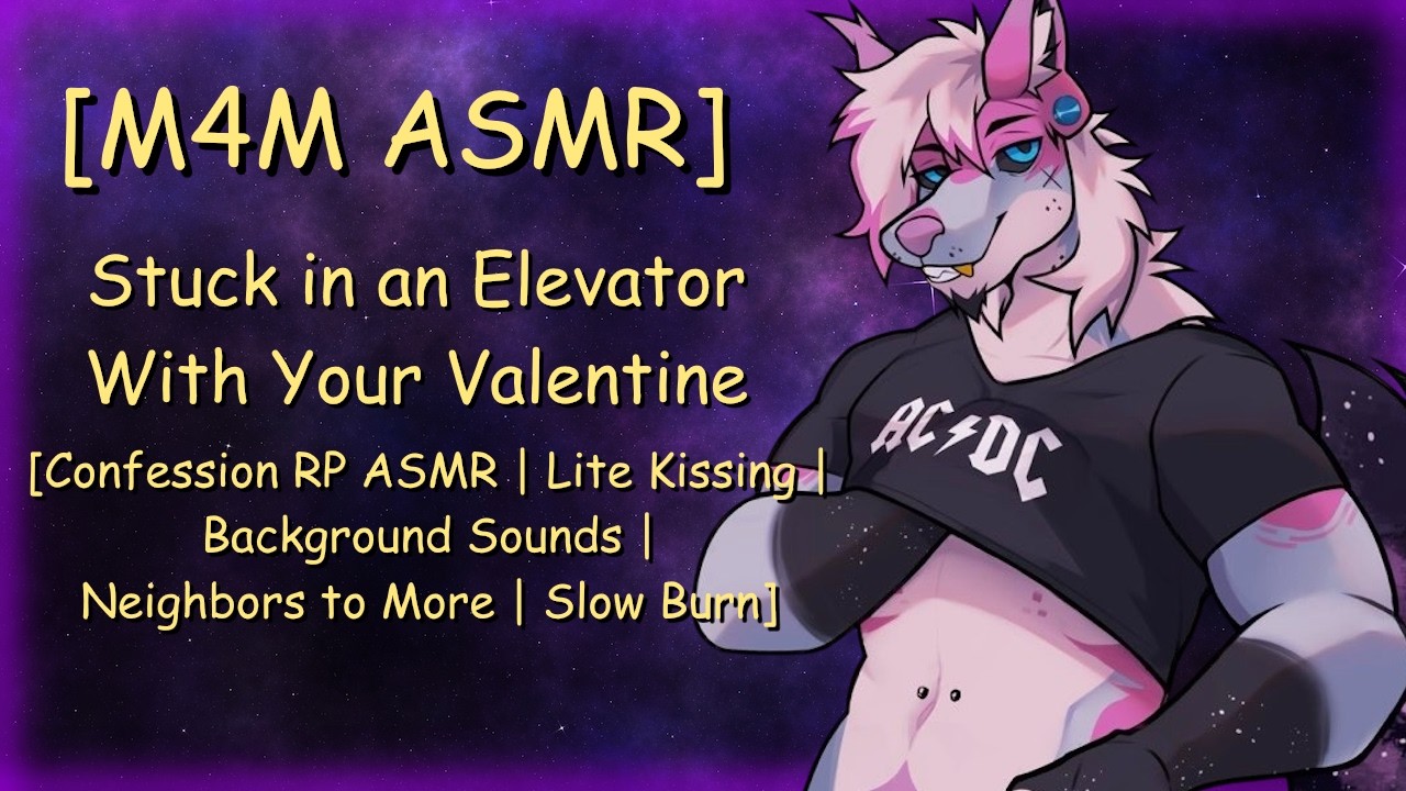 [M4M ASMR] Stuck in an Elevator With Your Valentine~
